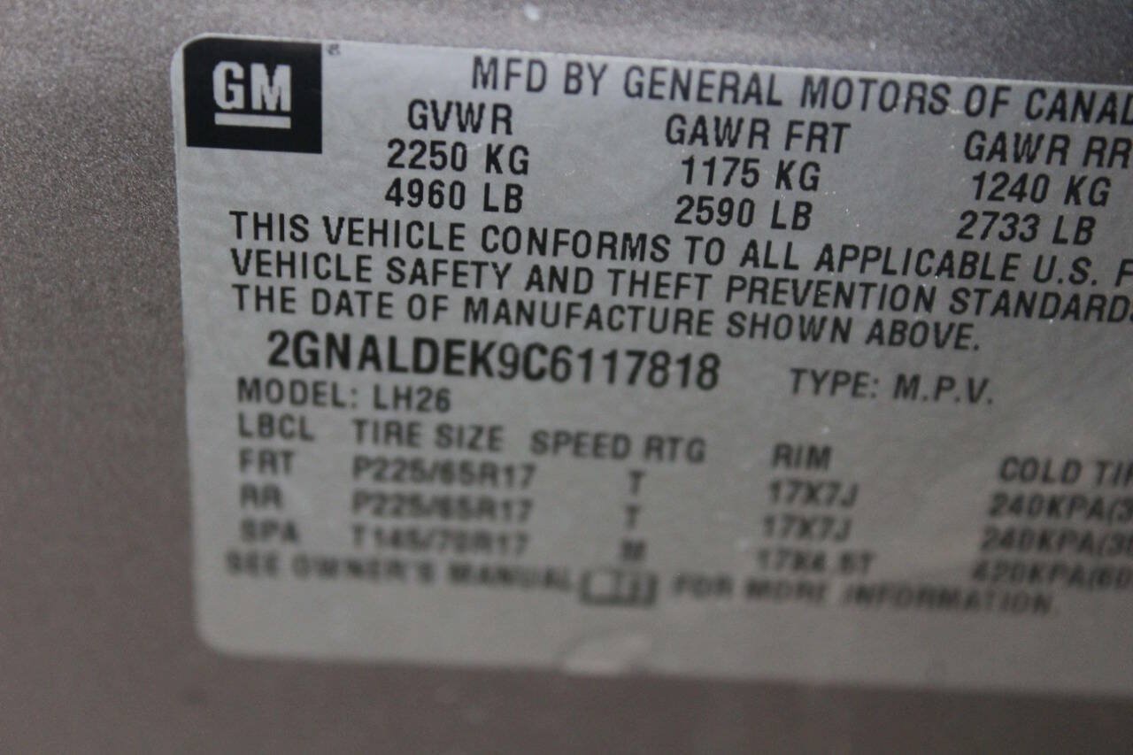 Used 2012 Chevrolet Equinox LT w/ Driver Convenience Package FWD image 9