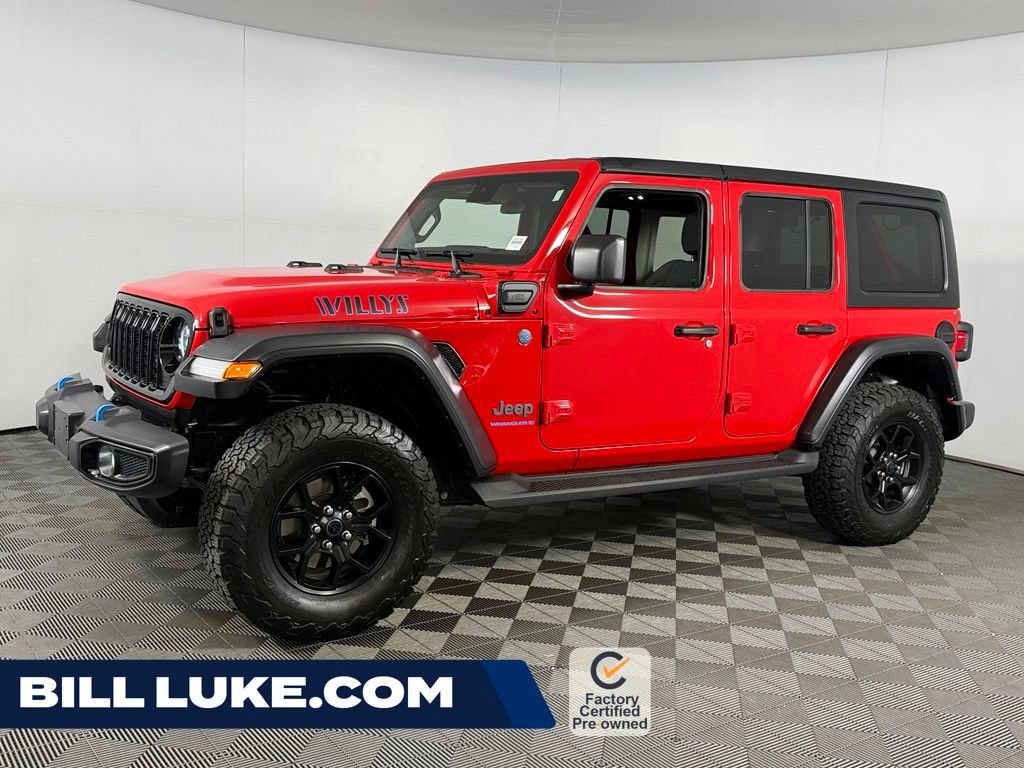 Certified 2024 Jeep Wrangler Unlimited
