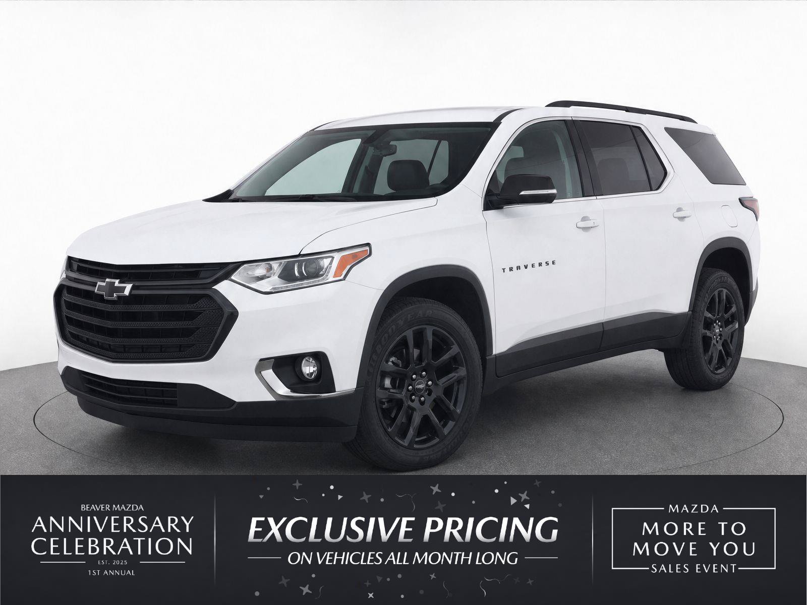 Used 2019 Chevrolet Traverse LT w/ LPO, Blackout Package