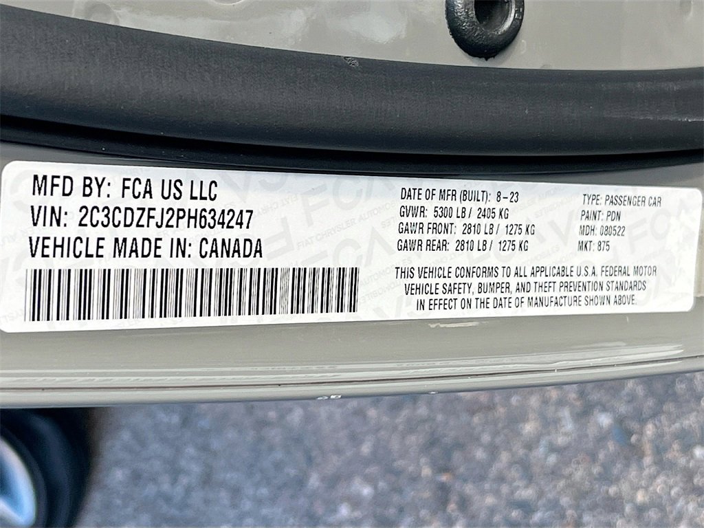 Used 2023 Dodge Challenger R/T Scat Pack image 31