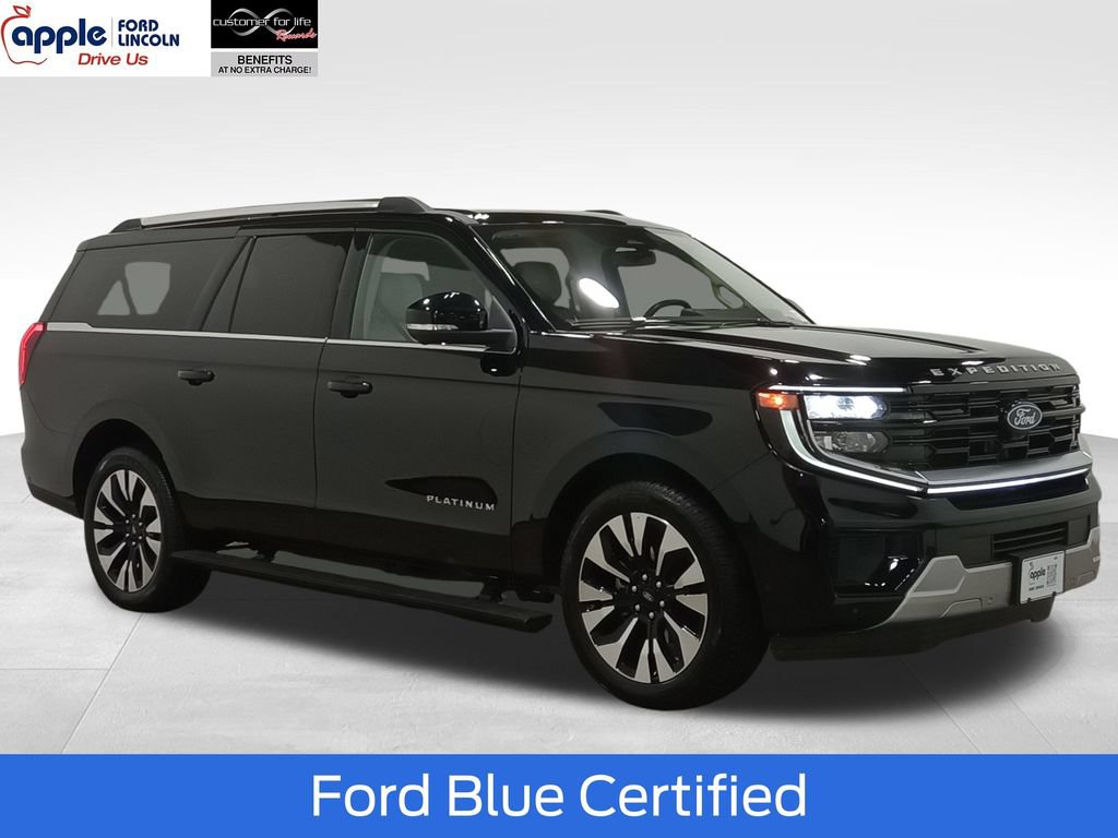 Certified 2025 Ford Expedition Max Platinum w/ Driver's Package
