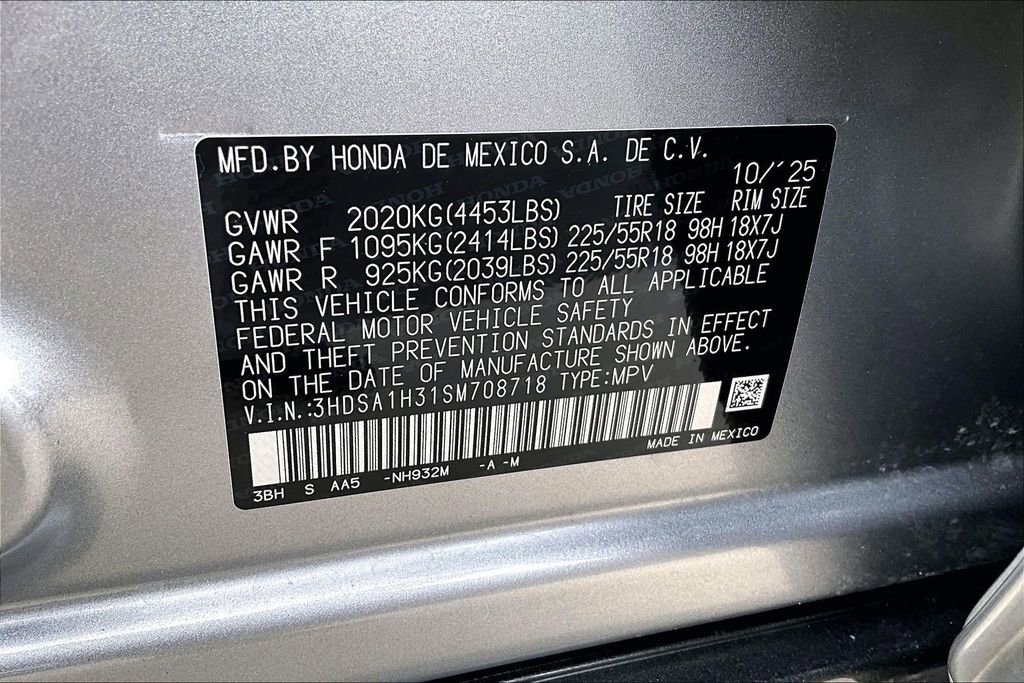 Certified 2025 Acura ADX FWD image 41