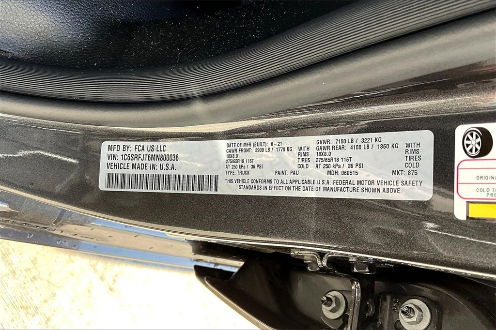 Certified 2021 RAM 1500 Laramie image 36