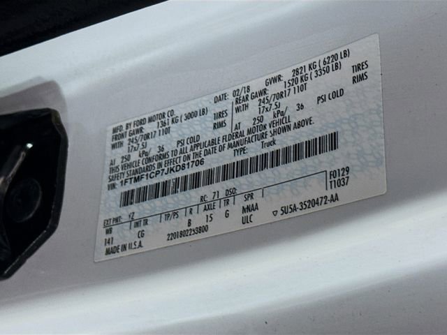 Used 2018 Ford F150 XL w/ Equipment Group 101A Mid image 27