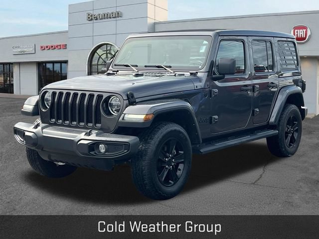 Used 2022 Jeep Wrangler Unlimited Sahara AWD/4WD video 3