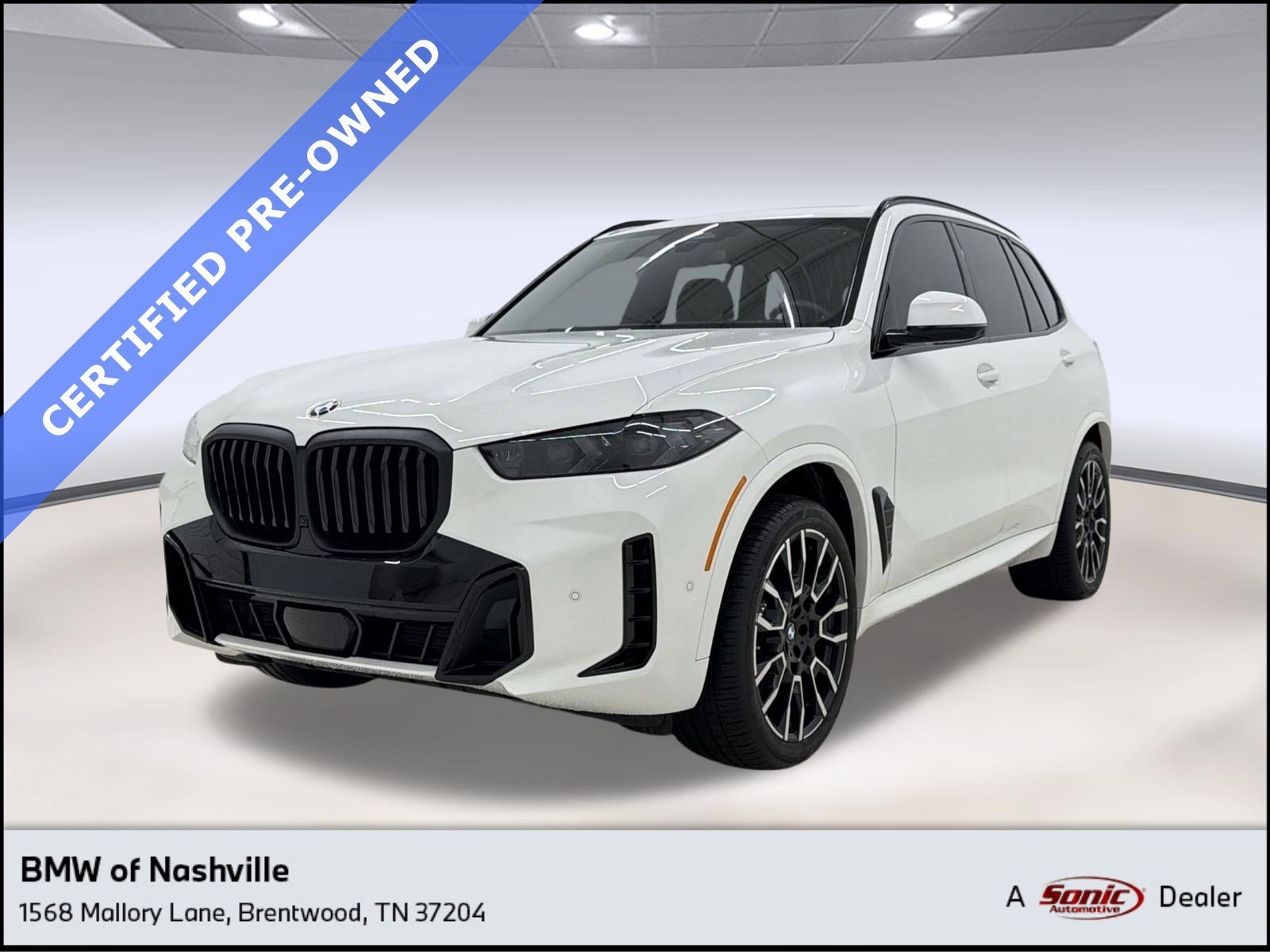 Certified 2025 BMW X5 xDrive40i w/ Executive Package image 1