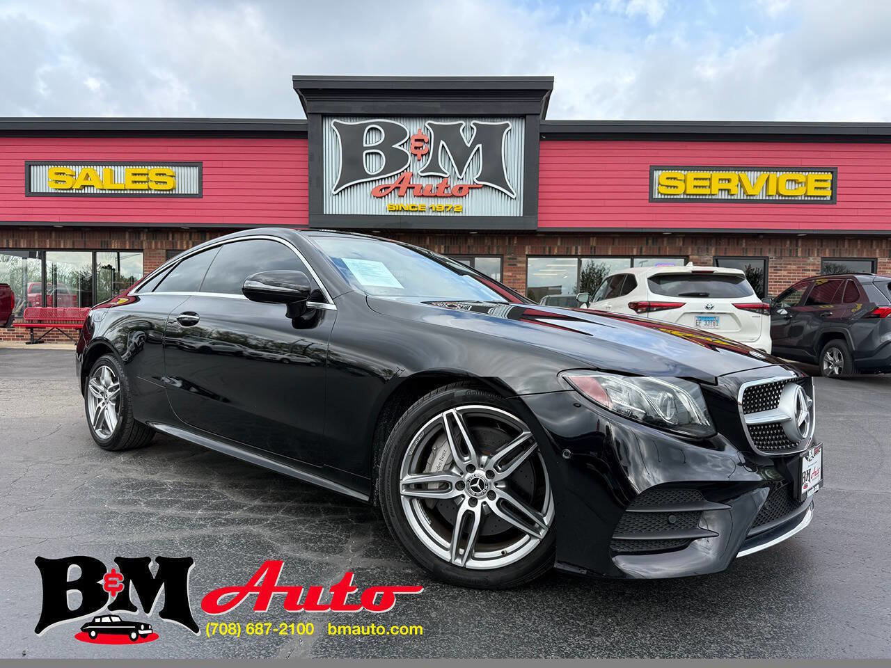 Used 2018 Mercedes-Benz E 400 4MATIC Coupe image 1