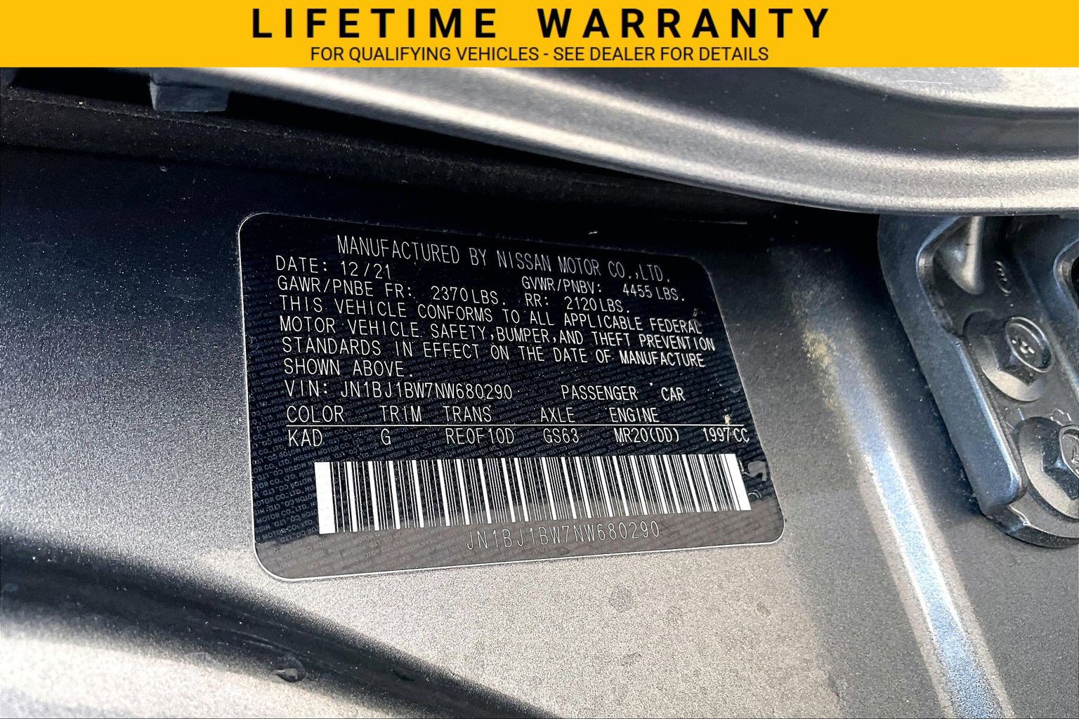 Used 2022 Nissan Rogue Sport SV AWD/4WD image 6