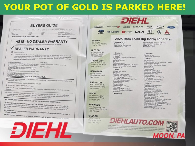 Used 2025 RAM 1500 Big Horn image 16