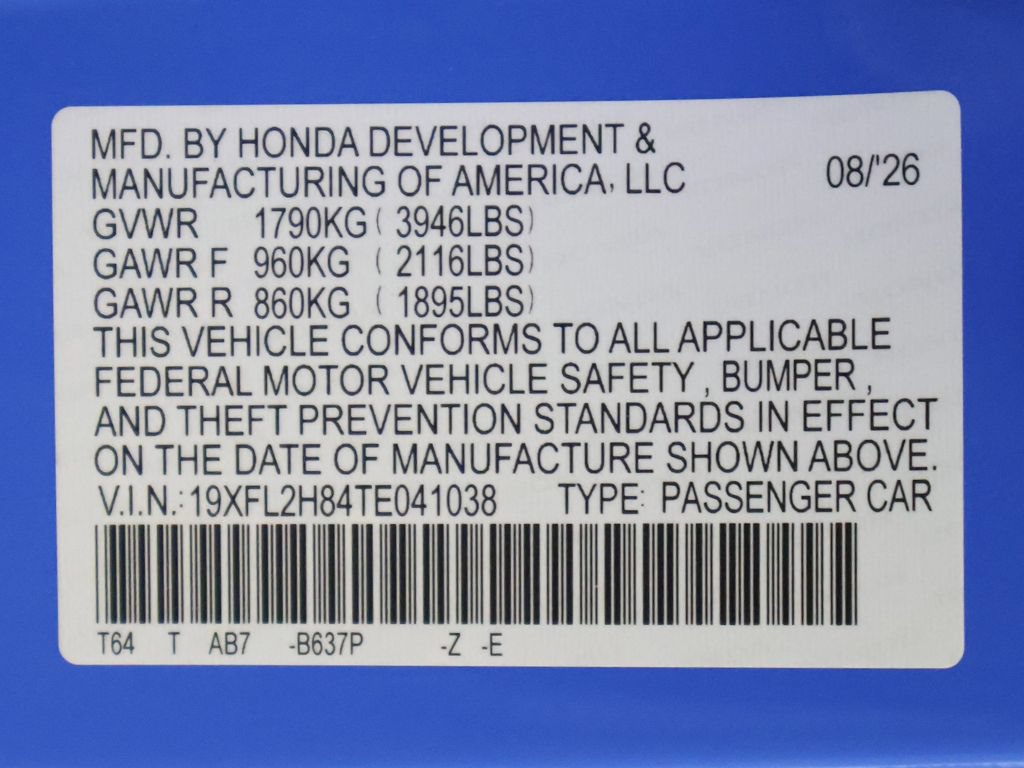 New 2026 Honda Civic Sport image 24