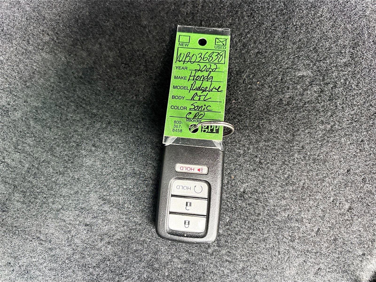 Certified 2022 Honda Ridgeline RTL image 38