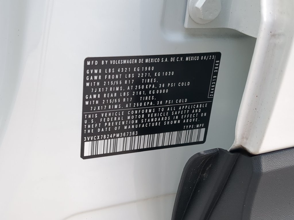 Certified 2023 Volkswagen Taos S FWD image 32