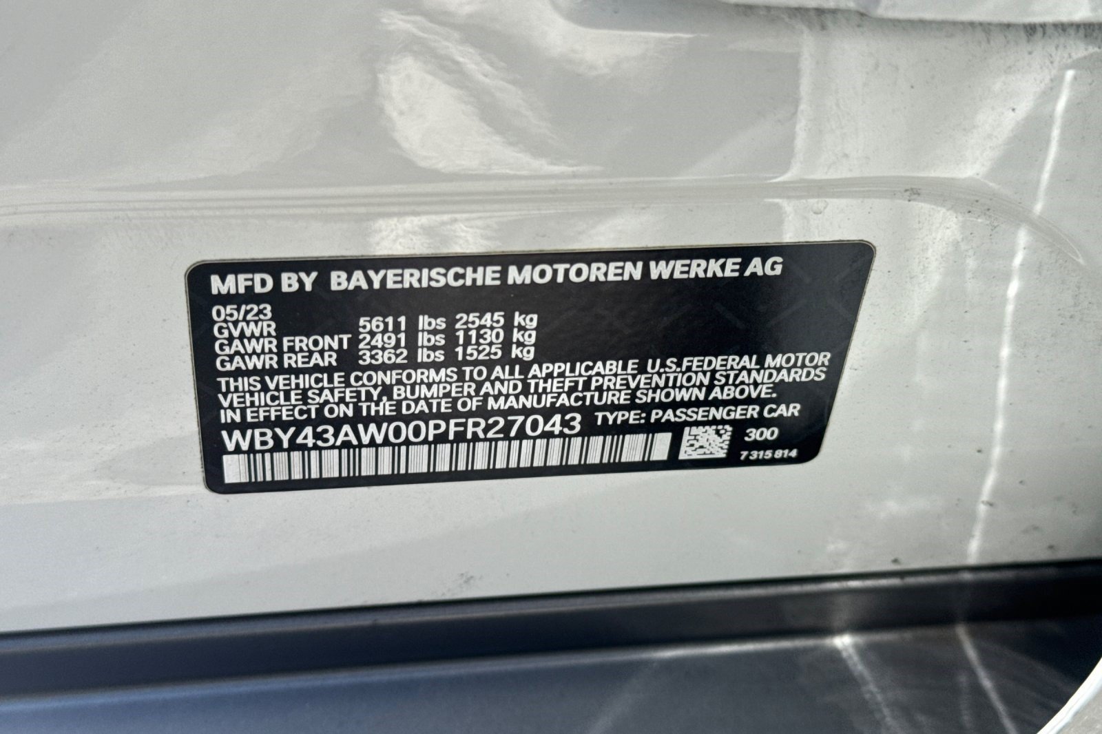 Certified 2023 BMW i4 eDrive35 w/ Premium Package RWD image 18
