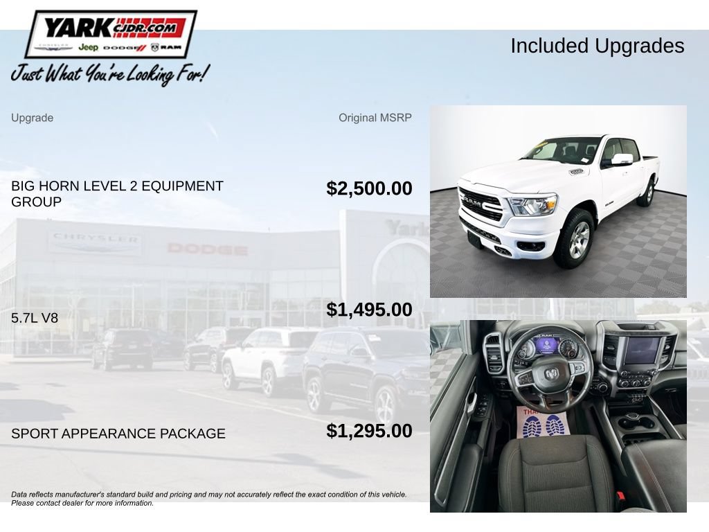 Certified 2020 RAM 1500 Big Horn AWD/4WD image 5