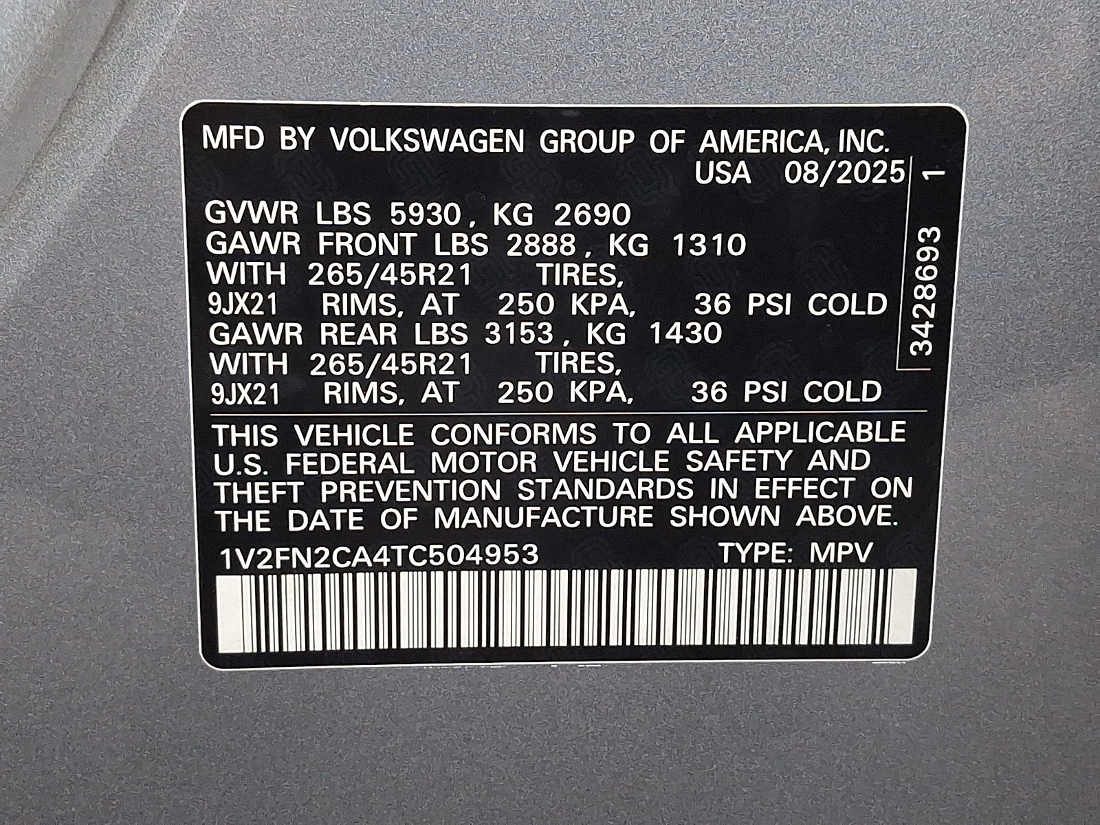New 2026 Volkswagen Atlas SEL Premium R-Line image 11