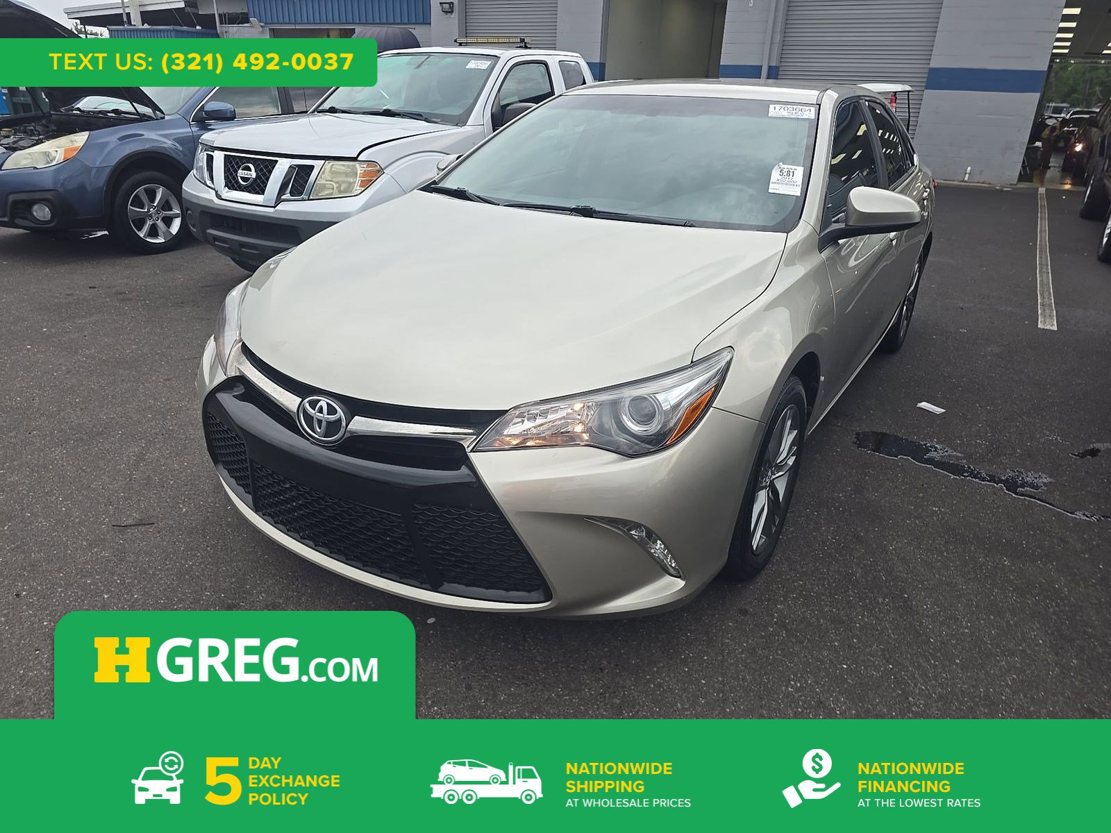 Used 2017 Toyota Camry SE FWD image 1