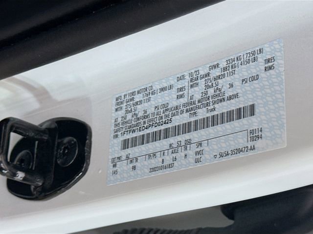 Used 2023 Ford F150 Platinum w/ Equipment Group 701A High image 34