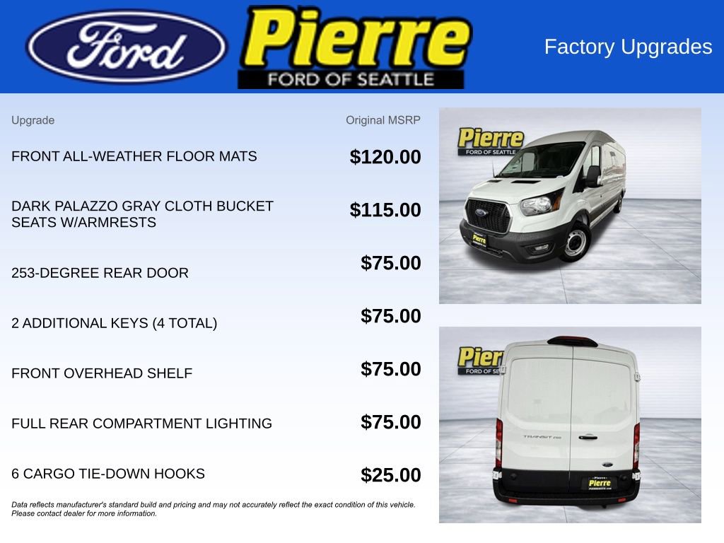New 2025 Ford Transit 250 148 Medium Roof w/ Load Area Protection Package image 14