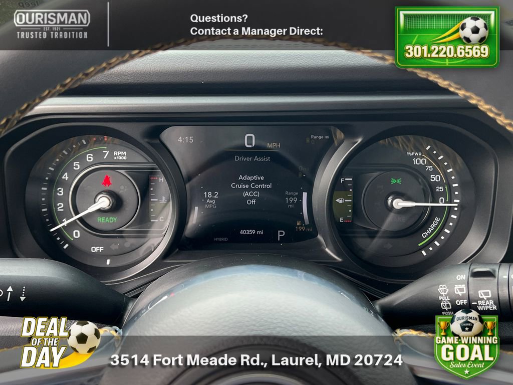 Used 2024 Jeep Wrangler Unlimited Sahara AWD/4WD image 10