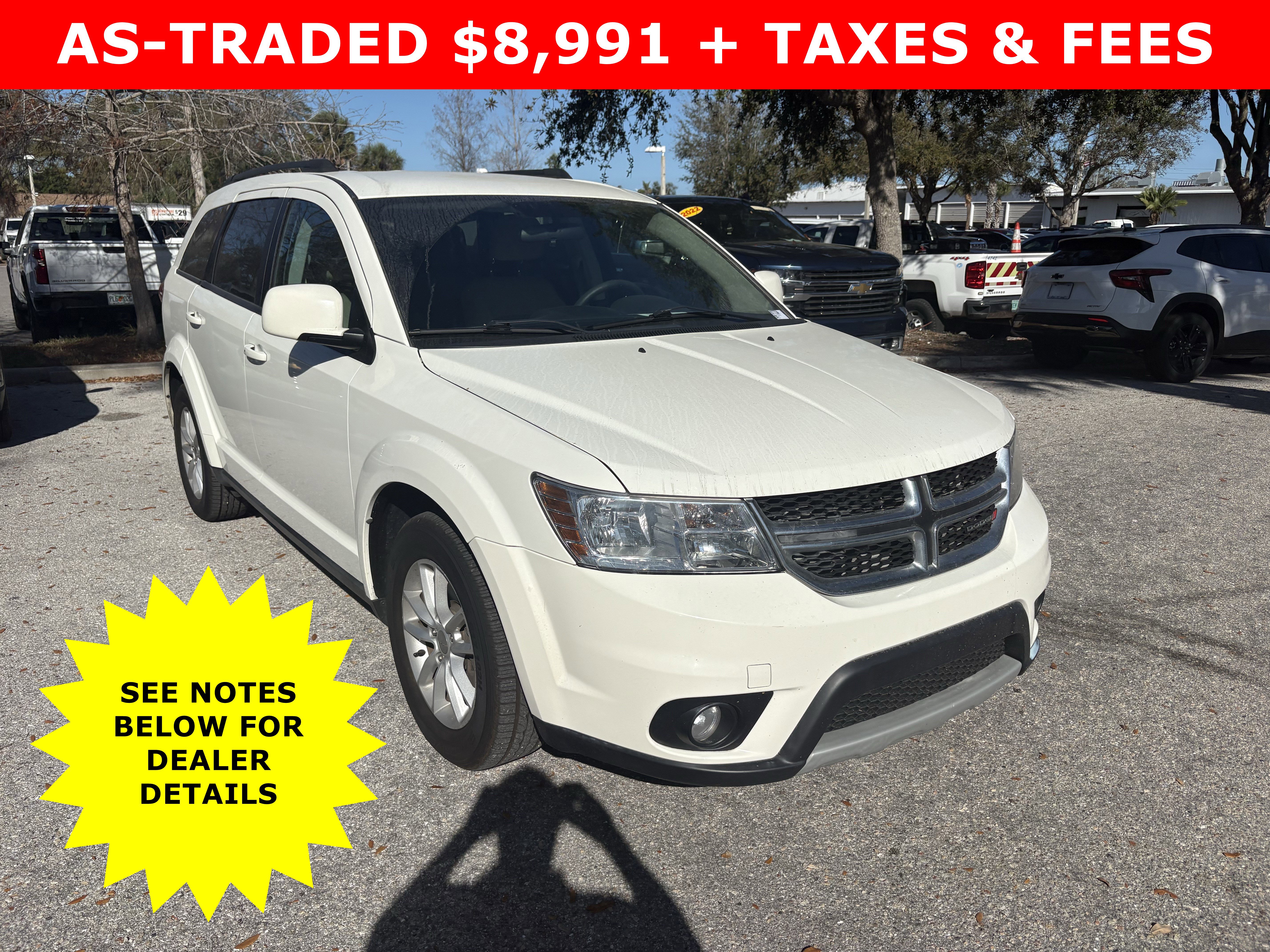 Used 2013 Dodge Journey SXT w/ Flexible Seating Group