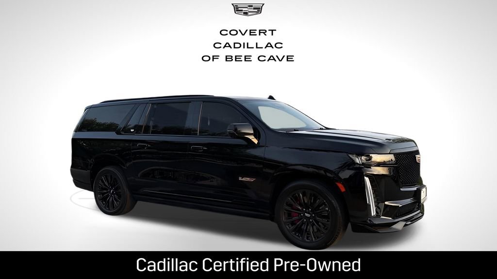 Certified 2023 Cadillac Escalade ESV V w/ LPO, ONYX Package image 14