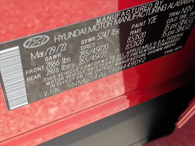 Used 2022 Hyundai Santa Fe Calligraphy FWD image 24