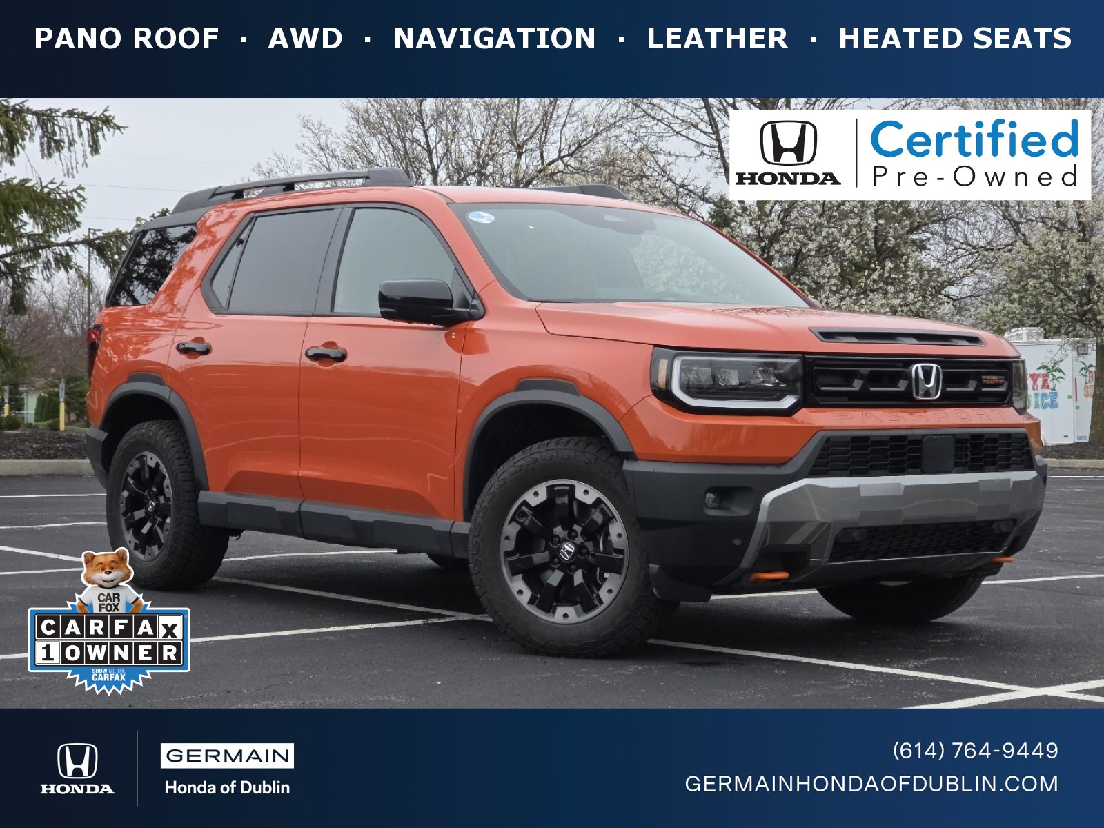 Certified 2026 Honda Passport TrailSport Elite