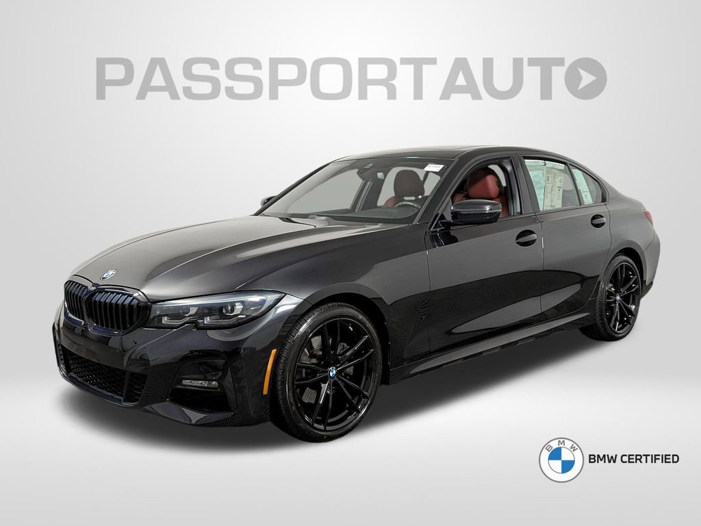 Certified 2022 BMW 330i xDrive Sedan w/ M Sport Package image 1