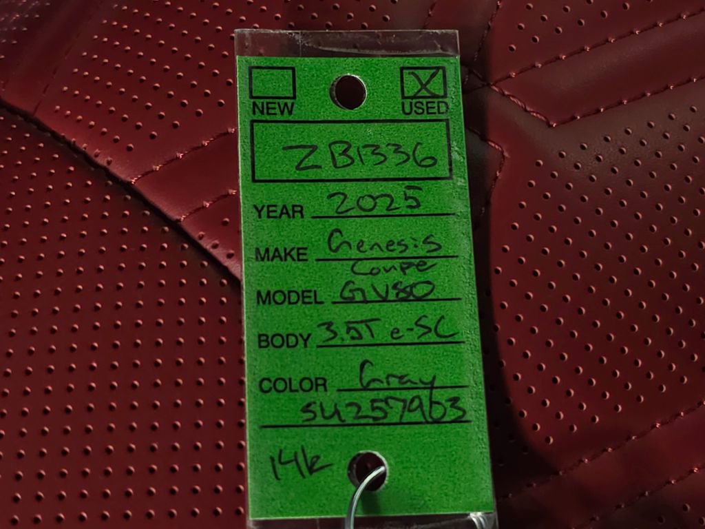 Used 2025 Genesis GV80 3.5T e-SC image 47