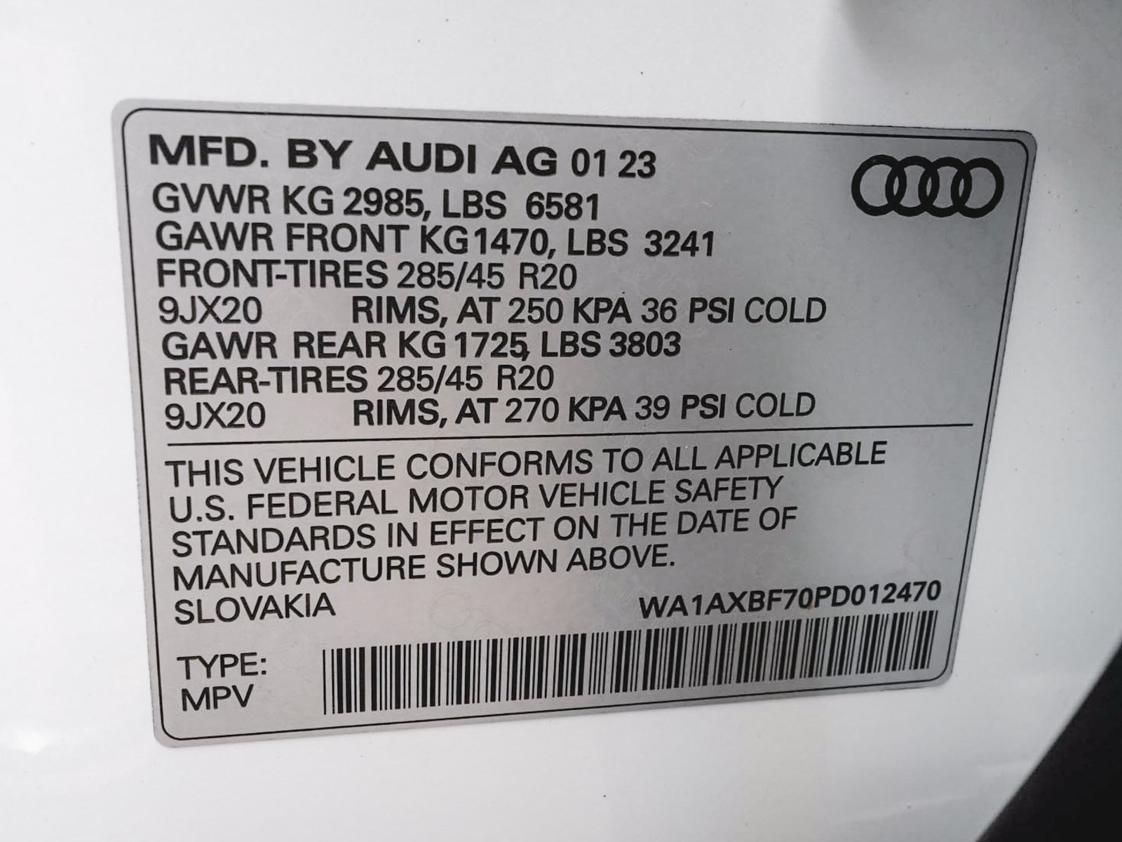 Used 2023 Audi Q7 3.0T Premium w/ Convenience Package AWD/4WD image 15
