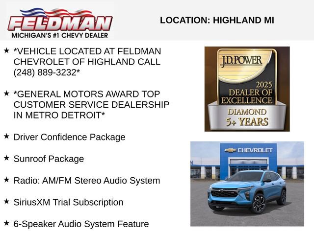 New 2026 Chevrolet Trax RS image 3