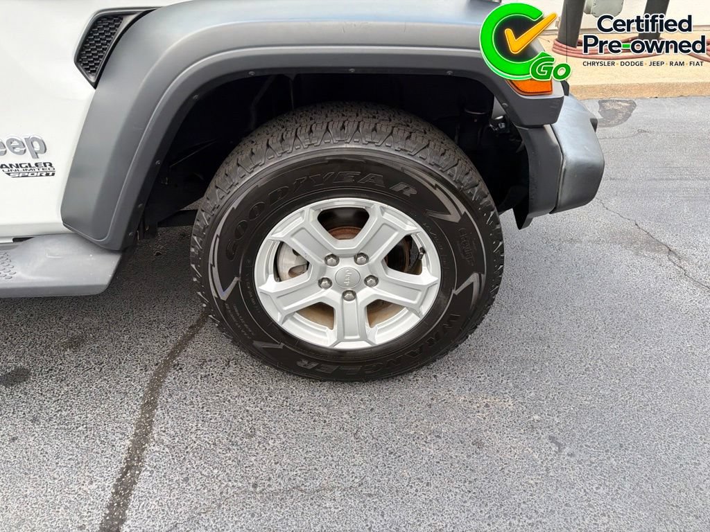 Certified 2019 Jeep Wrangler Unlimited Sport S AWD/4WD image 17