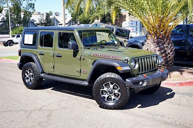 Used 2022 Jeep Wrangler Unlimited Rubicon w/ LED Lighting Group AWD/4WD image 3