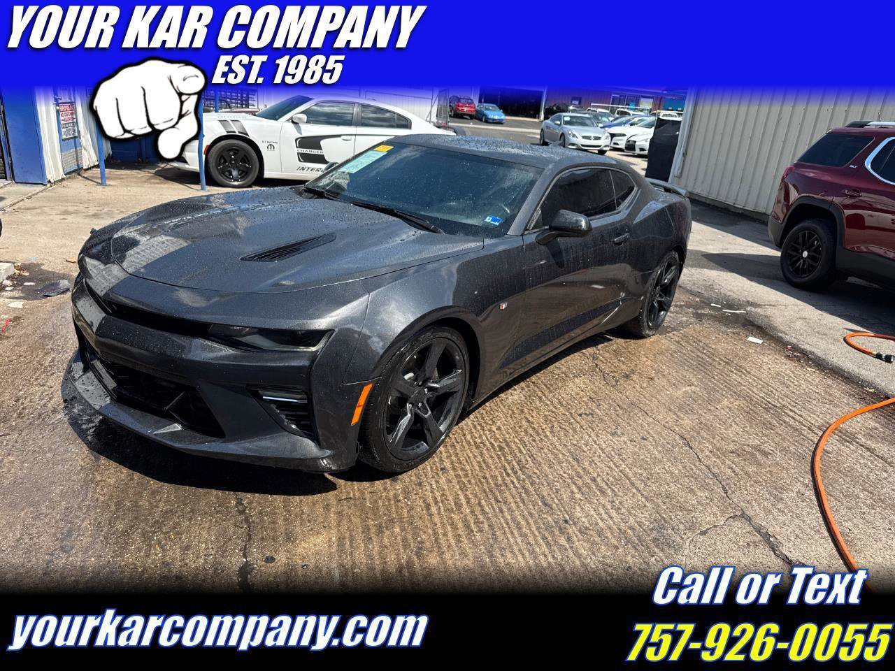 Used 2018 Chevrolet Camaro SS RWD image 1
