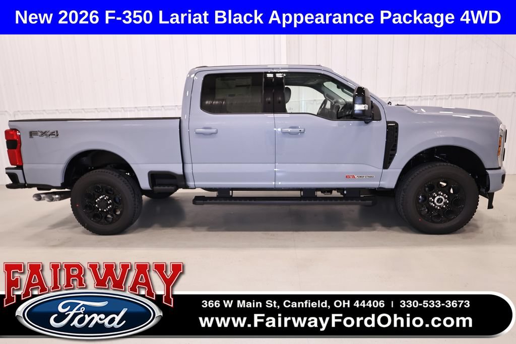 New 2026 Ford F350 Lariat w/ Black Appearance Package