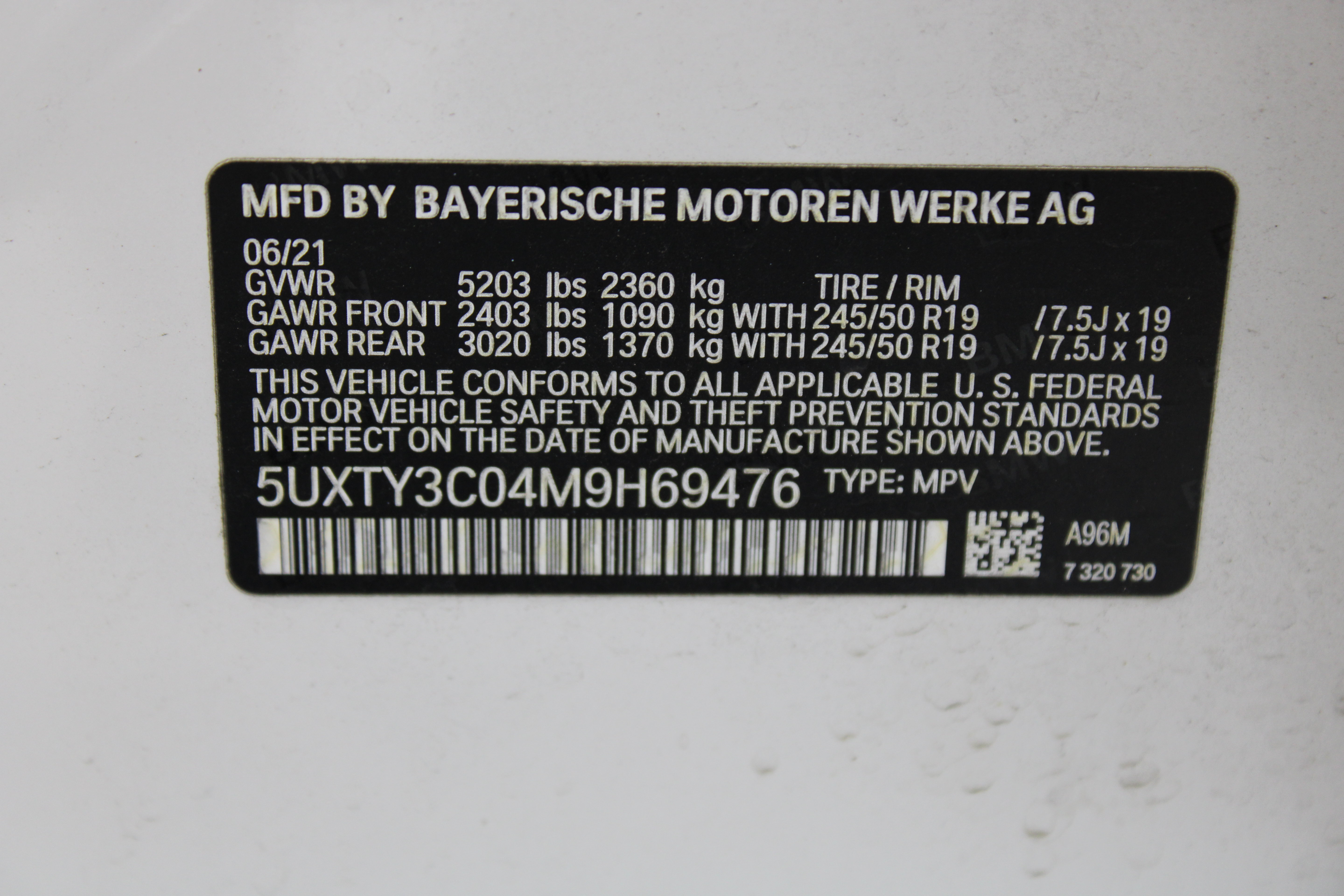 Used 2021 BMW X3 sDrive30i w/ Convenience Package RWD image 46
