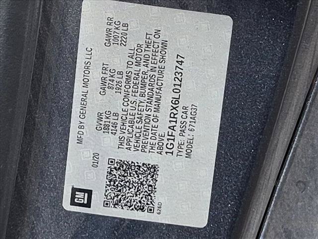 Used 2020 Chevrolet Camaro LT w/ RS Package RWD image 14