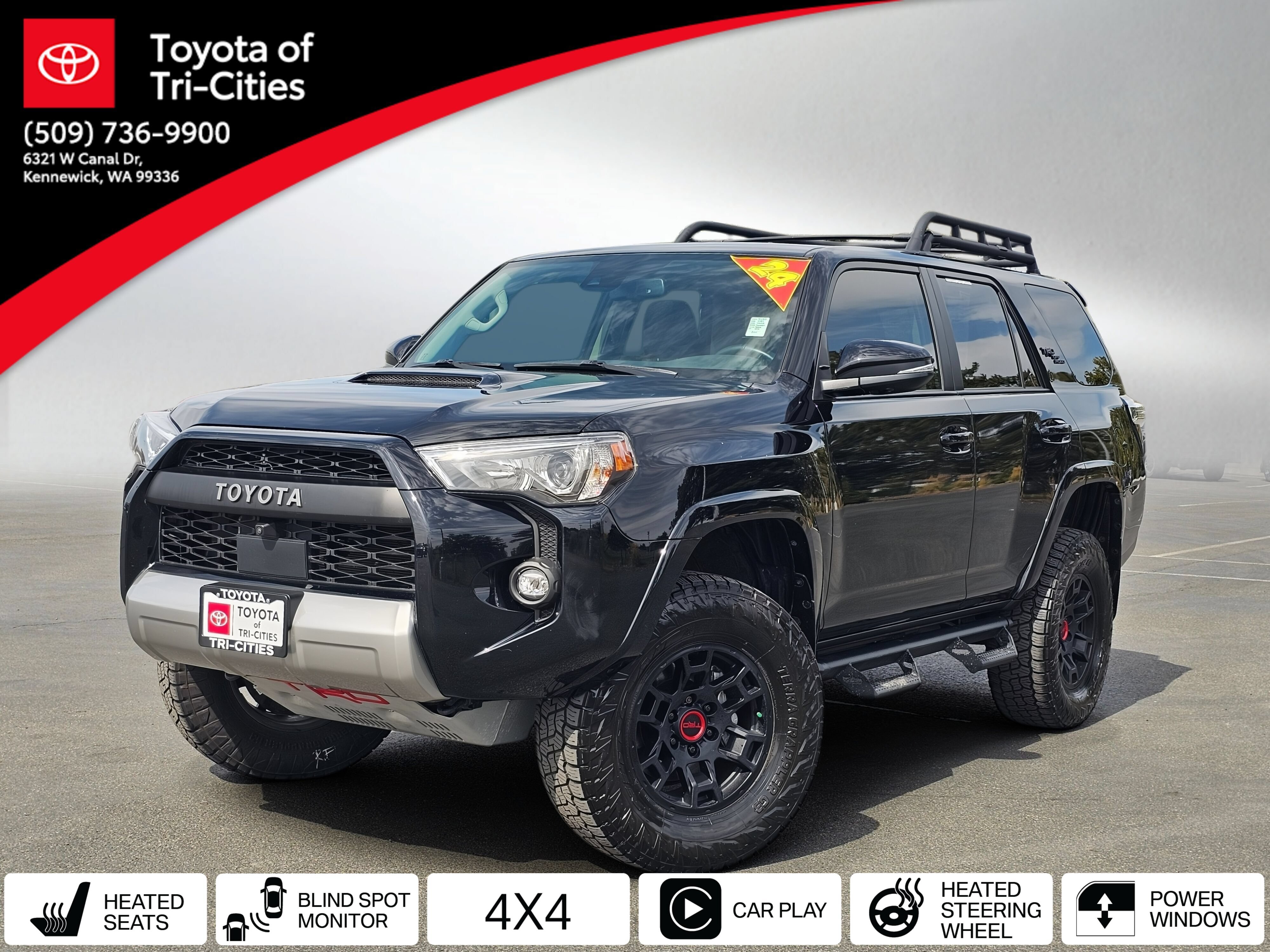 Used 2024 Toyota 4Runner TRD Off-Road Premium w/ TRD Black Wheel Package (TMS) AWD/4WD image 1