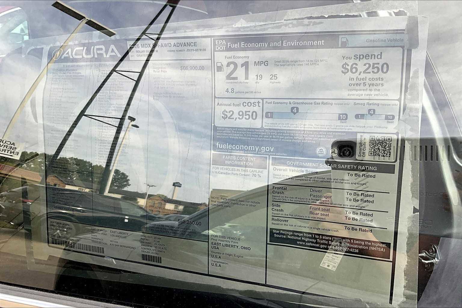 New 2026 Acura MDX SH-AWD w/ Advance Package image 20