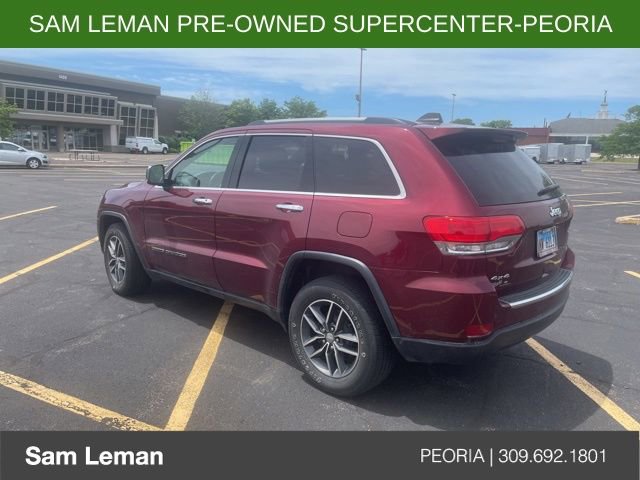 Used 2017 Jeep Grand Cherokee Limited AWD/4WD image 6
