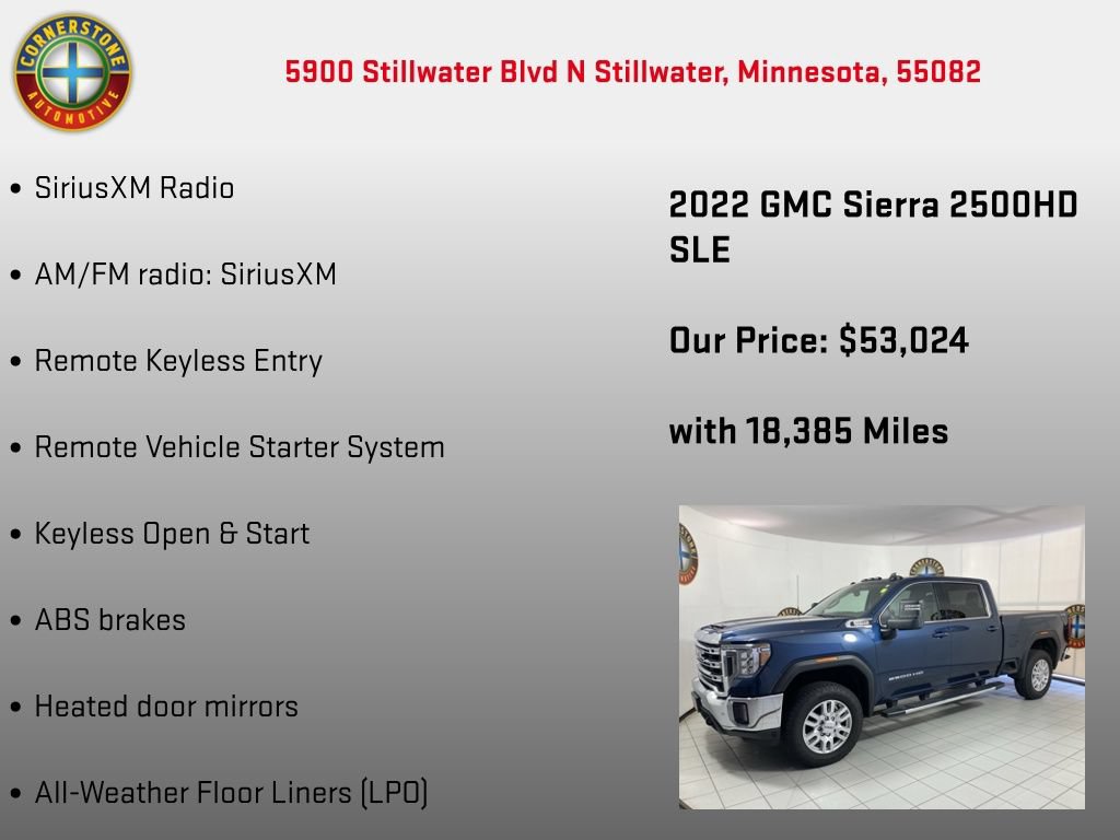 Used 2022 GMC Sierra 2500 SLE AWD/4WD image 5