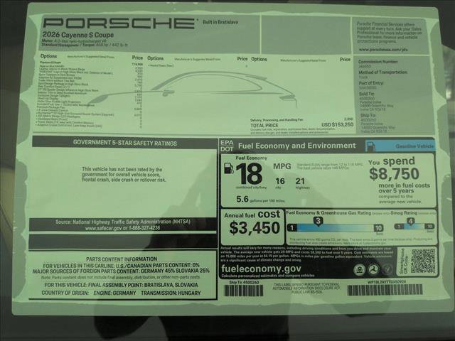 New 2026 Porsche Cayenne S image 18