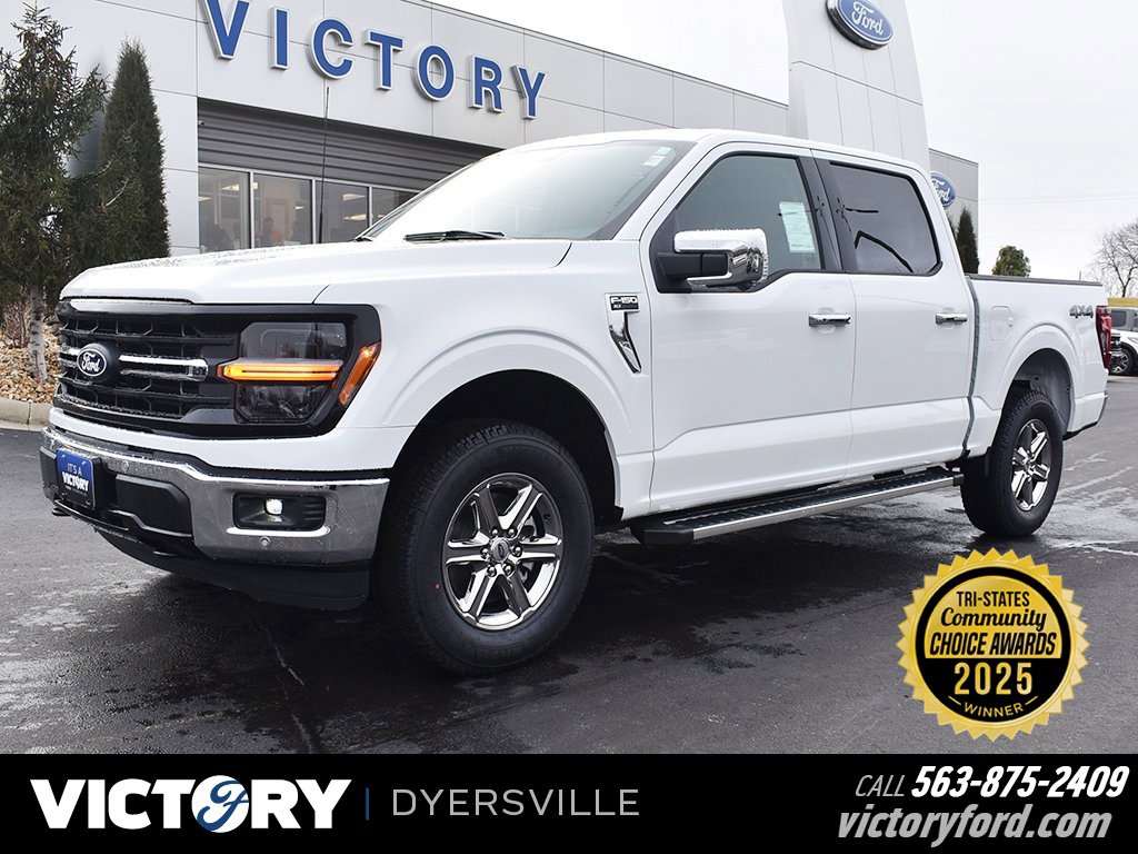 New 2025 Ford F150 XLT w/ Equipment Group 302A MID