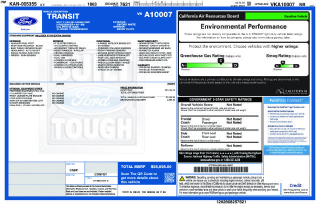 New 2027 Ford Transit 250 148 High Roof RWD image 4