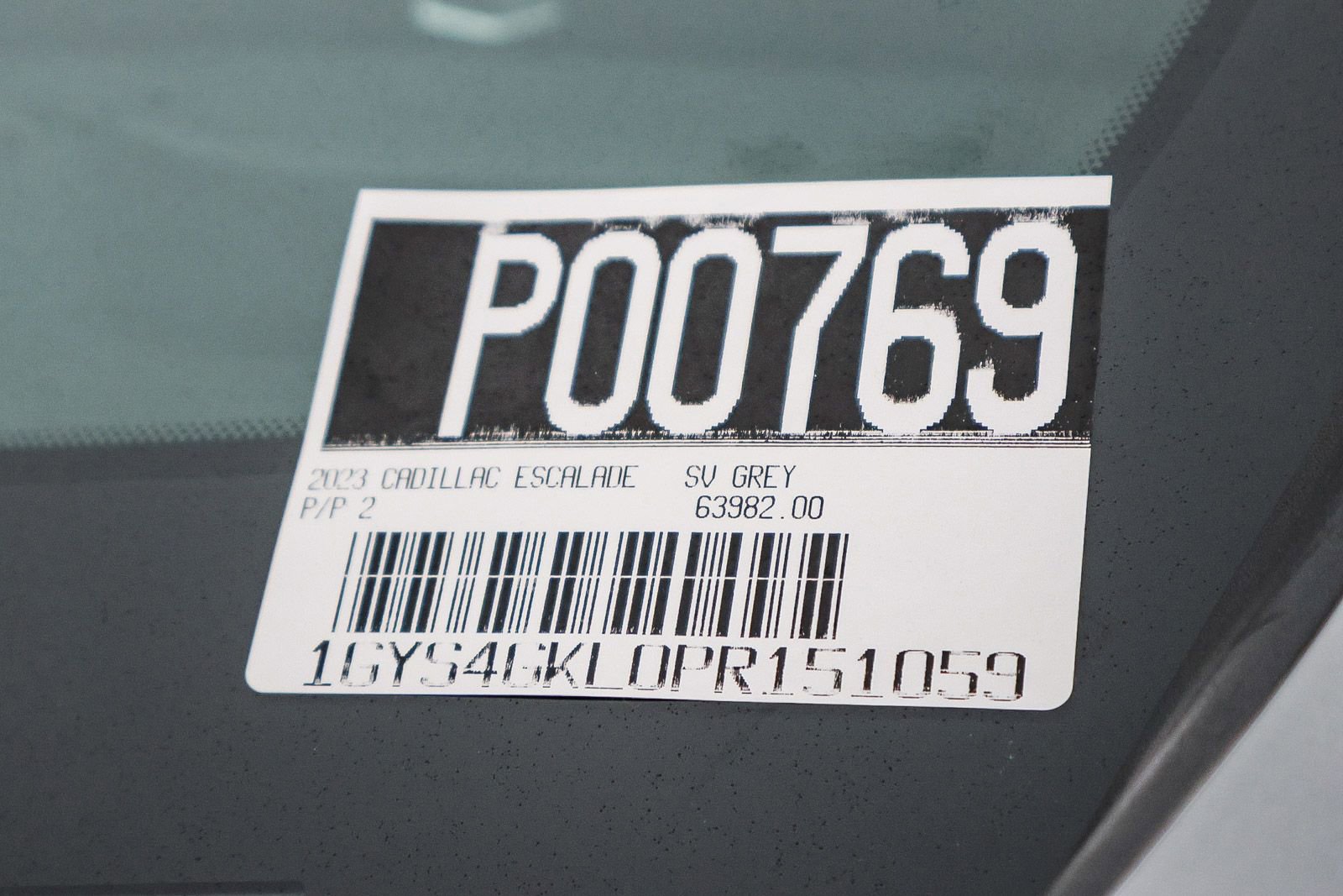 Used 2023 Cadillac Escalade Sport Platinum w/ LPO, ONYX Package image 40