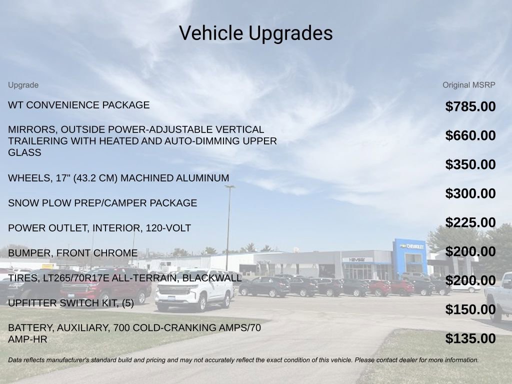 New 2025 Chevrolet Silverado 2500 W/T w/ WT Convenience Package image 5