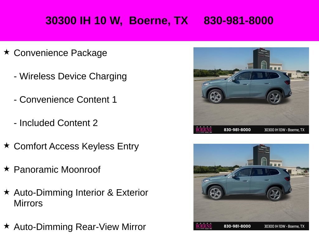 Used 2023 BMW X1 xDrive28i w/ Convenience Package AWD/4WD image 17