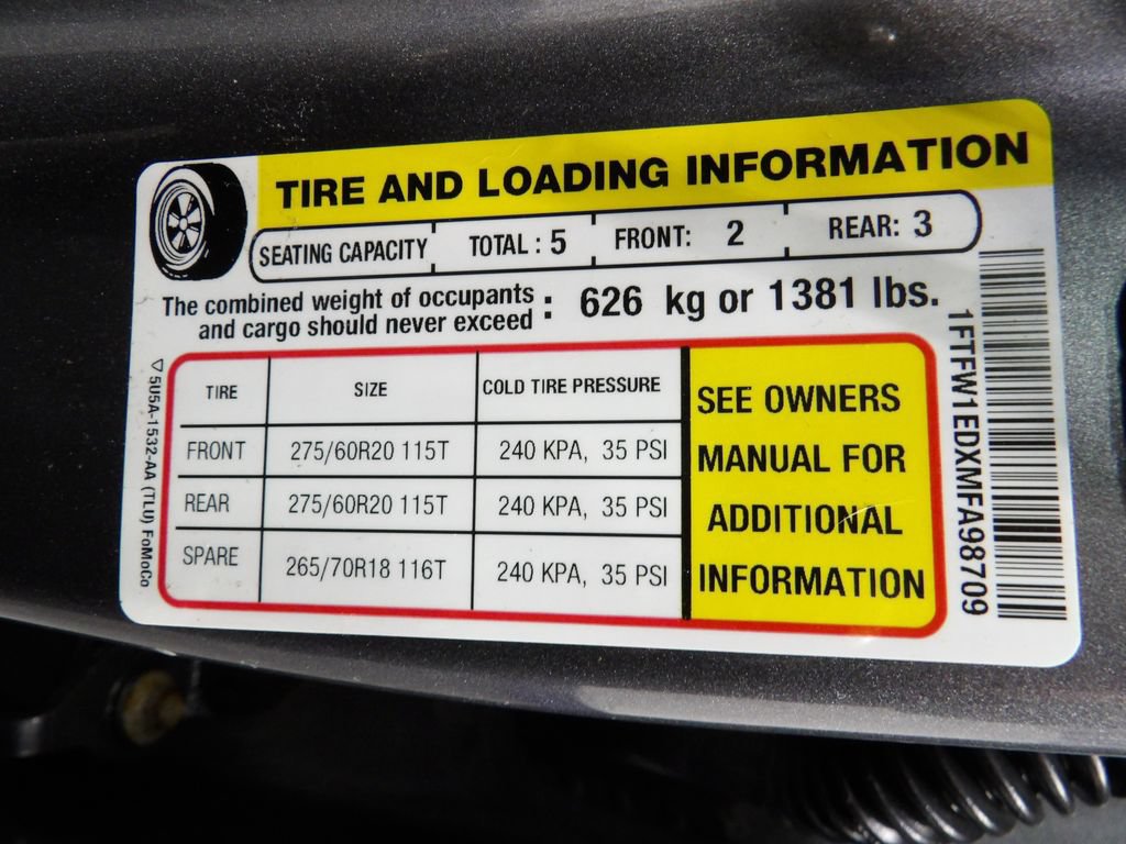 Used 2021 Ford F150 Platinum w/ Equipment Group 701A High AWD/4WD image 62