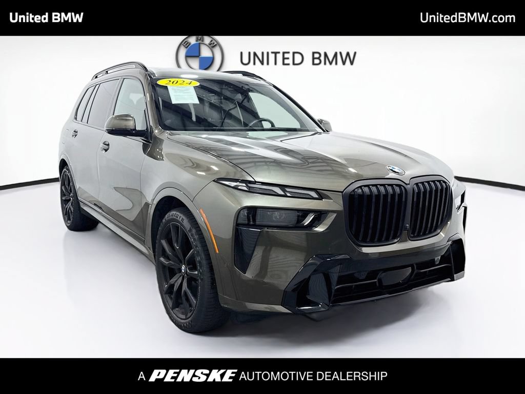 Certified 2024 BMW X7 xDrive40i w/ M Sport Package AWD/4WD image 3