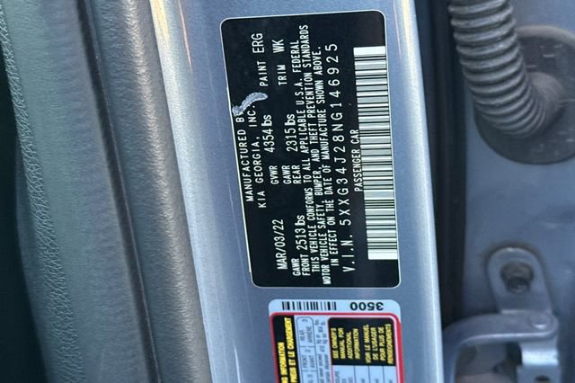 Certified 2022 Kia K5 EX image 37